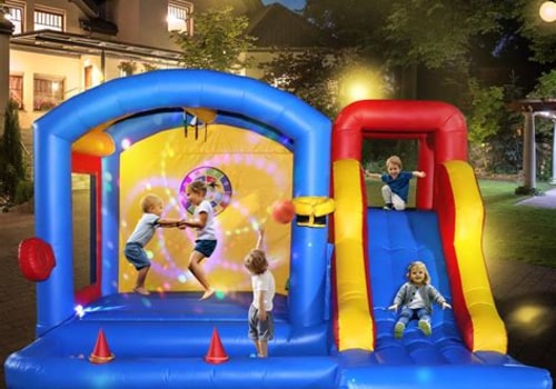 Smart Landscape Lighting Ideas for Backyard Parties With Bounce House Rentals